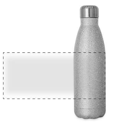 Panorama Glitzer Isolierflasche 500 ml