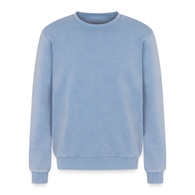 Relaxed Unisex Premium Acid-Washed Sweatshirt