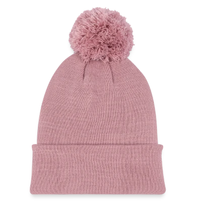 Kinder Strickmütze mit Bommel