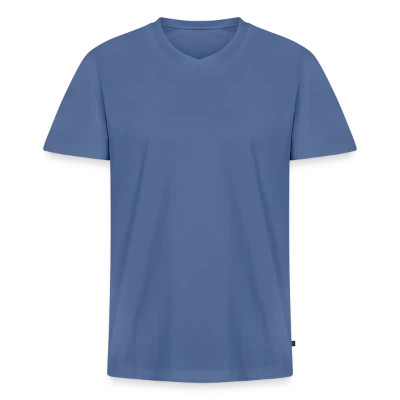 Männer Premium Bio T-Shirt mit V-Ausschnitt